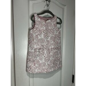 Victoria Beckham X Target Toddler Girls' Blush Floral Jacquard Shift Dress 3T